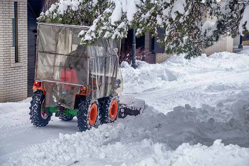 Winterdienst von Yanmaz im Einsatz